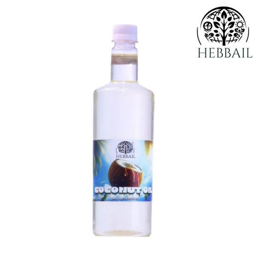 HEBBAIL Coconut Wooden Pressed Oil – 1 LTR | 100% Pure, Cold-Pressed & Unrefined Hebbail